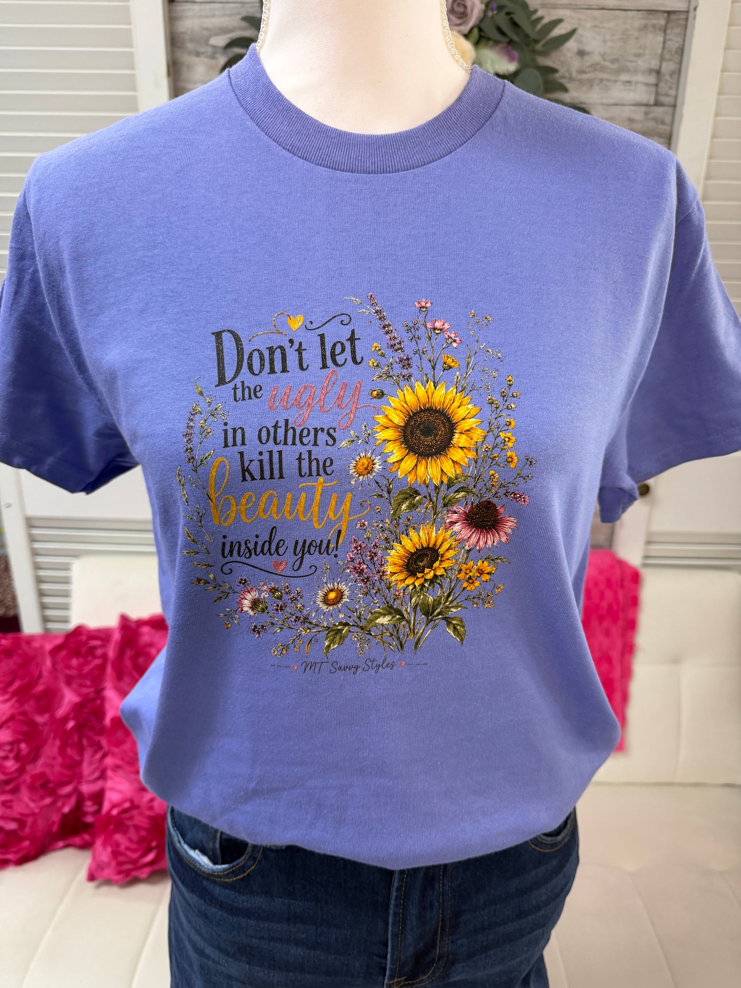 Don't let the ugly in others