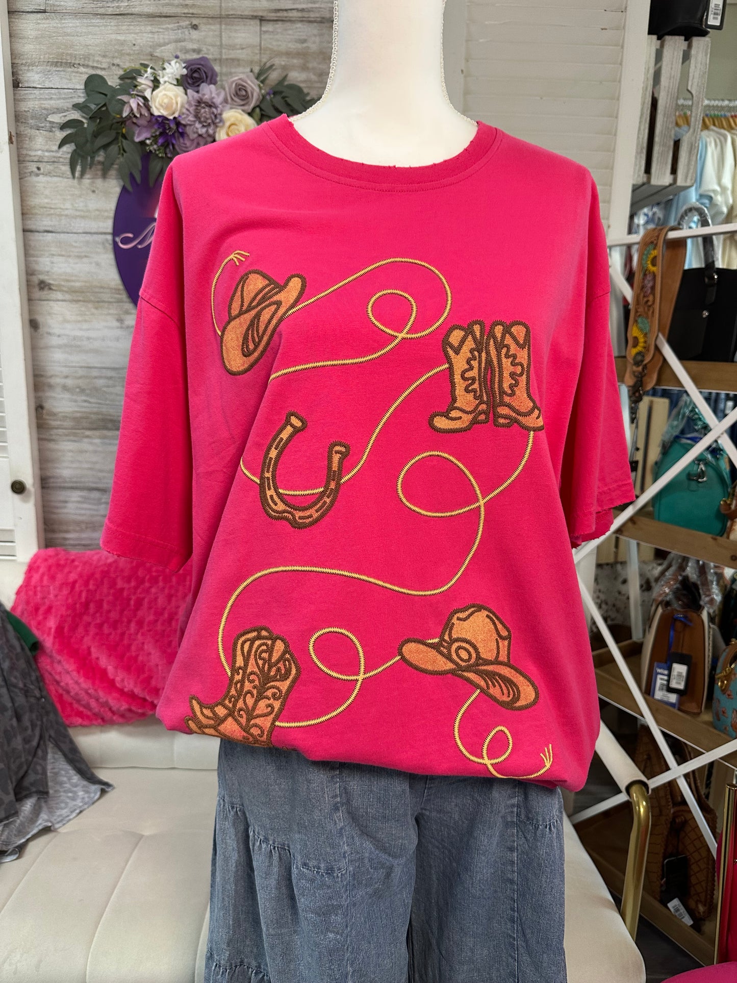 Western graphic oversized Zutter