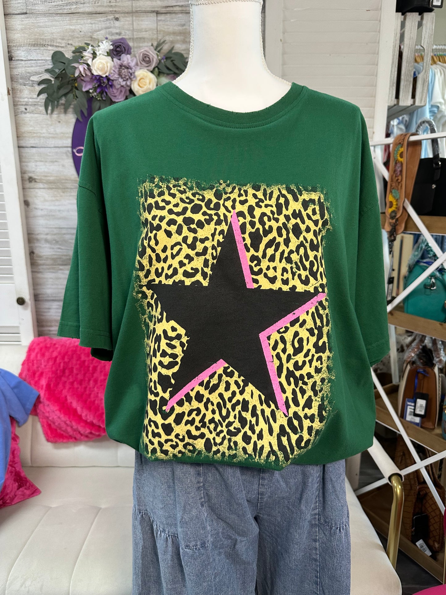 Leopard Star Oversized Zutter