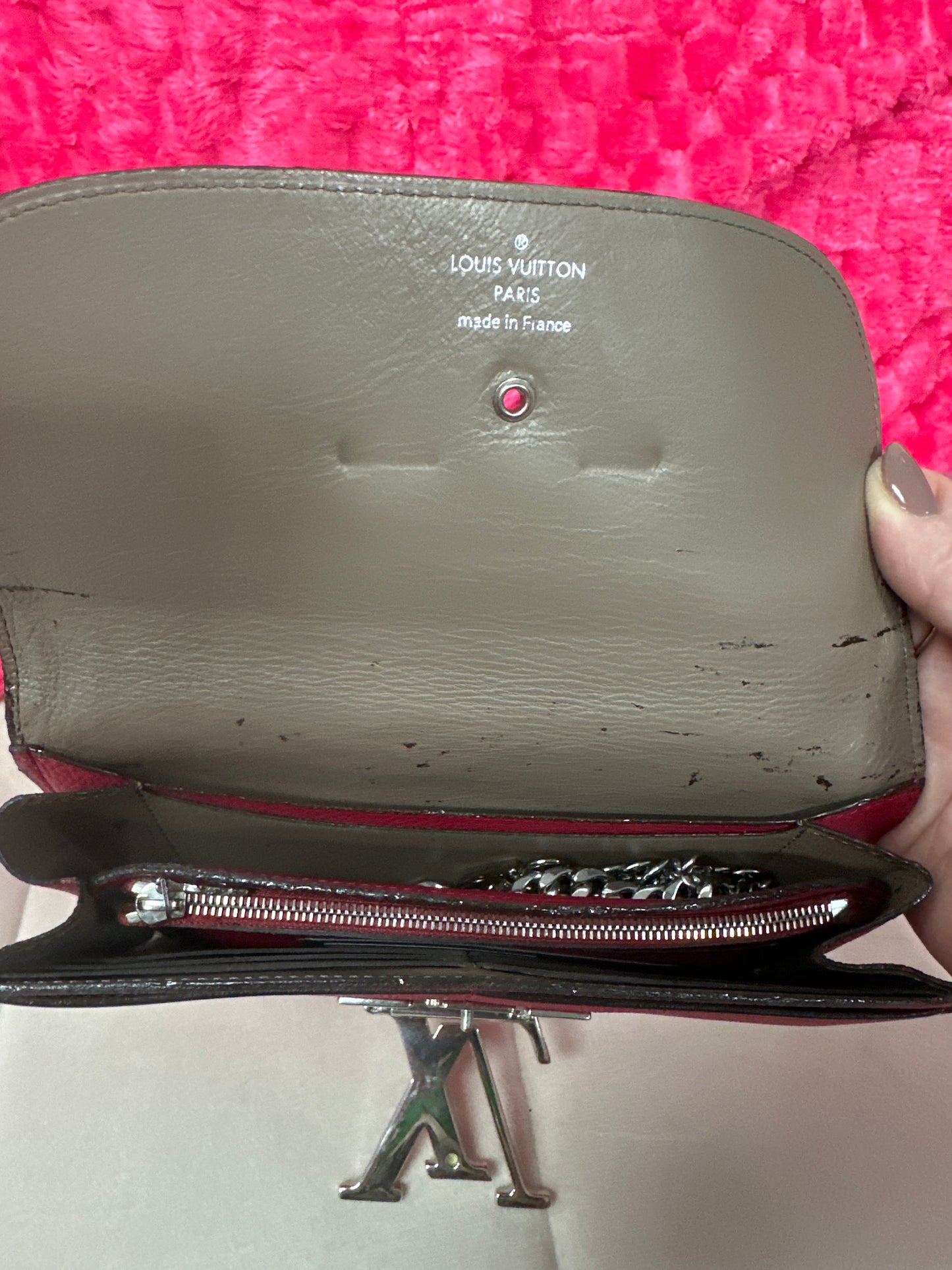 LV Pink wallet #103
