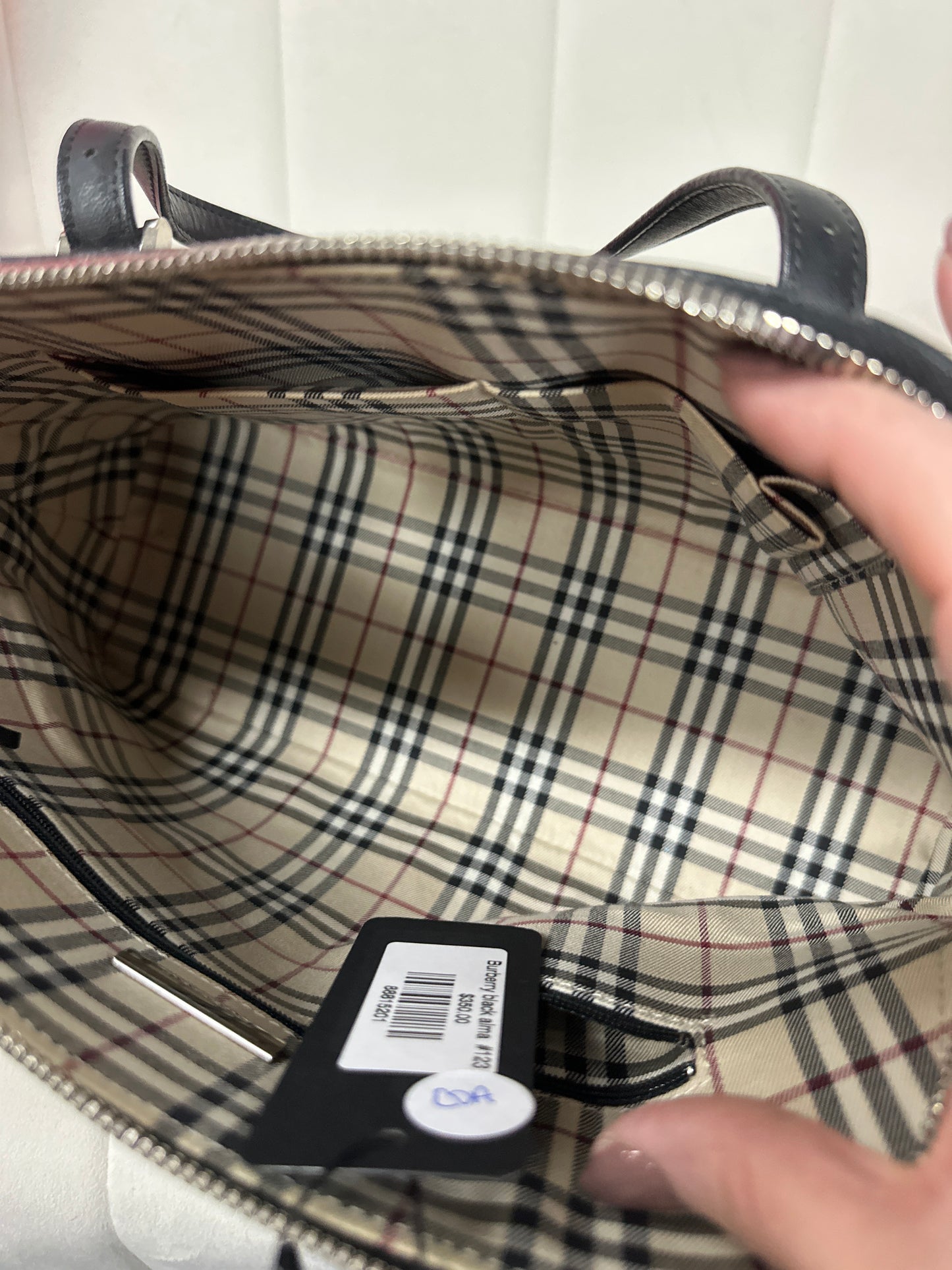 Burberry black alma #94