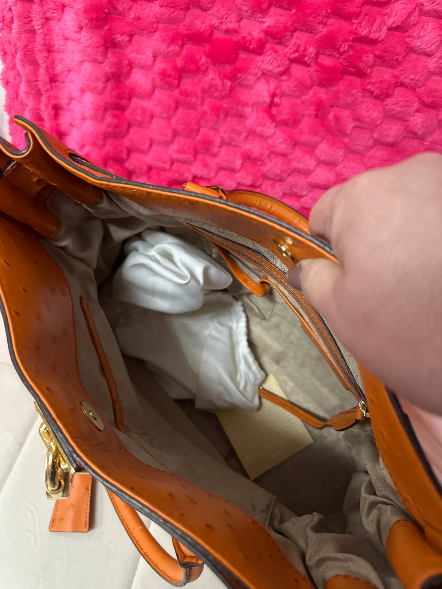 MK preloved orange #26