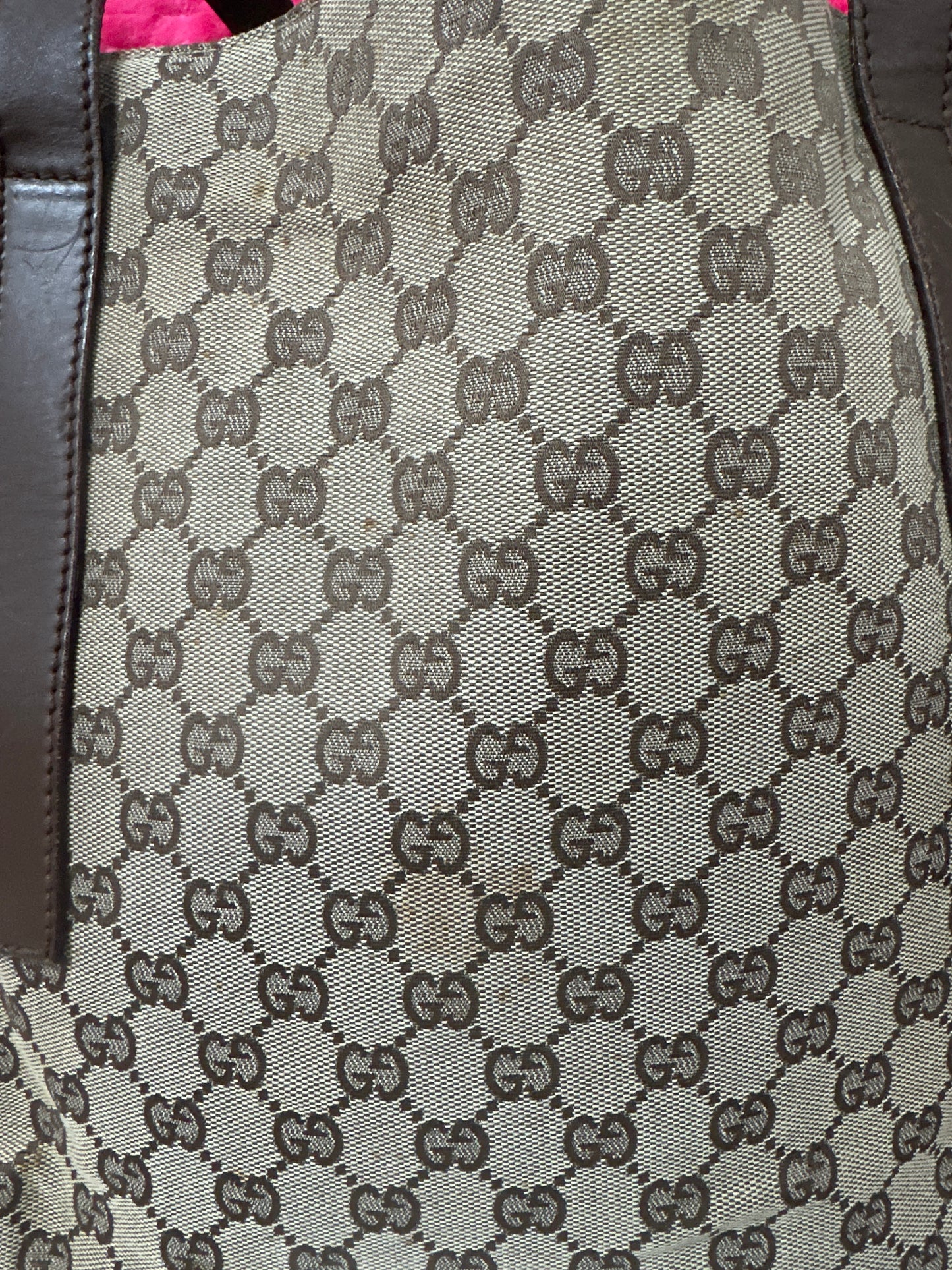 Gucci Large Tote Bag Preloved #154 (spots)