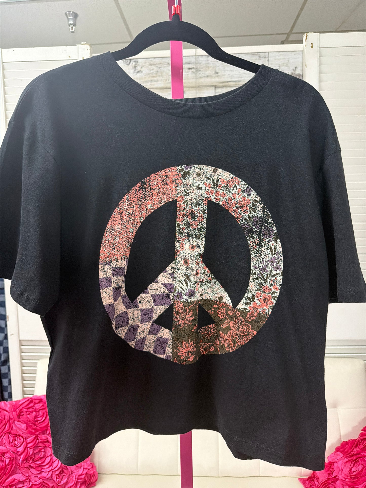 Boho Peace Vintage Graphic Tee