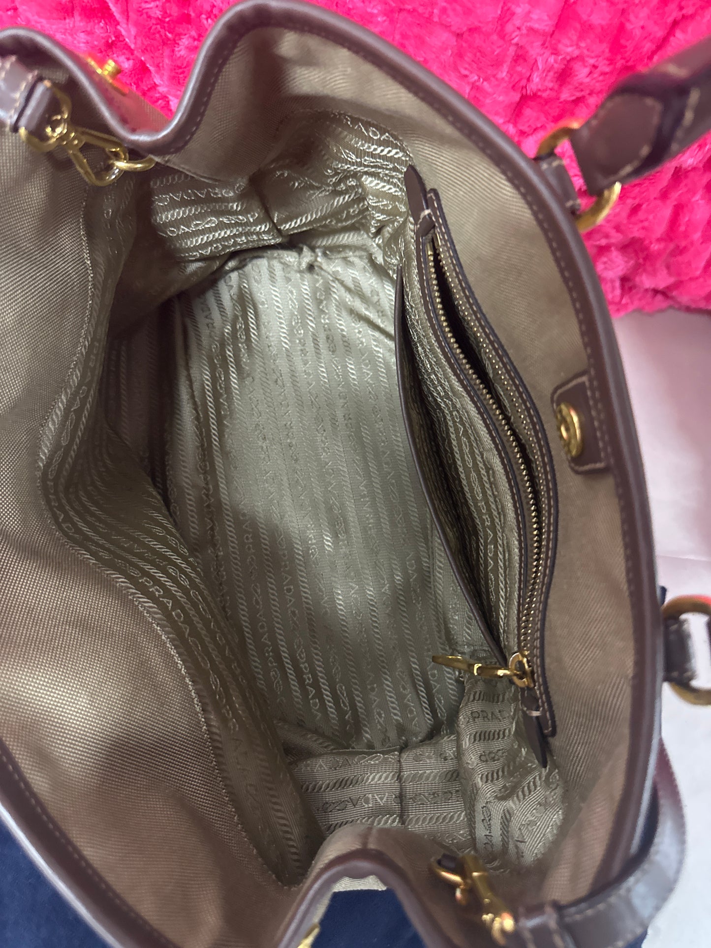 Prada Jacquard 2way #68