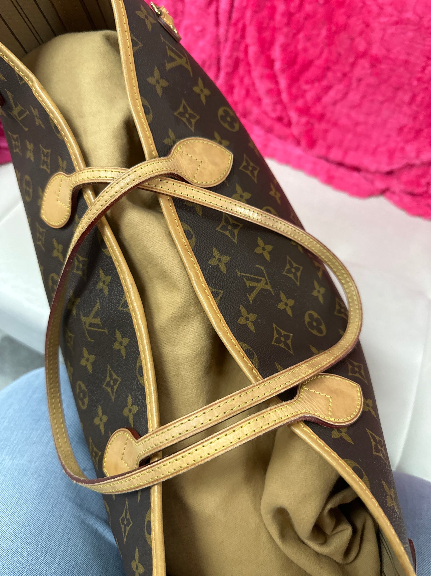 LV Neverfull GM preloved #134