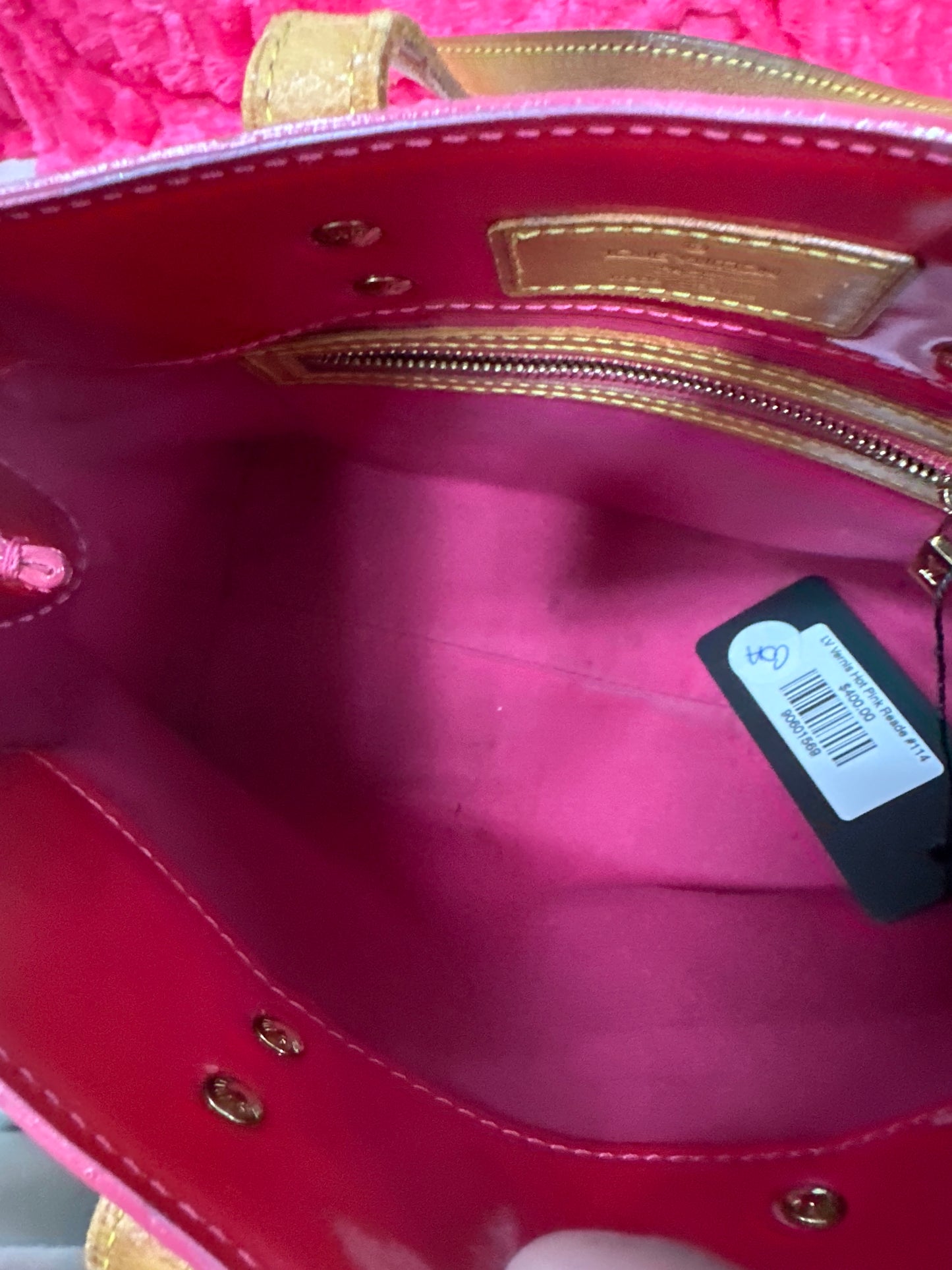 LV Vernis Hot Pink Reade #101