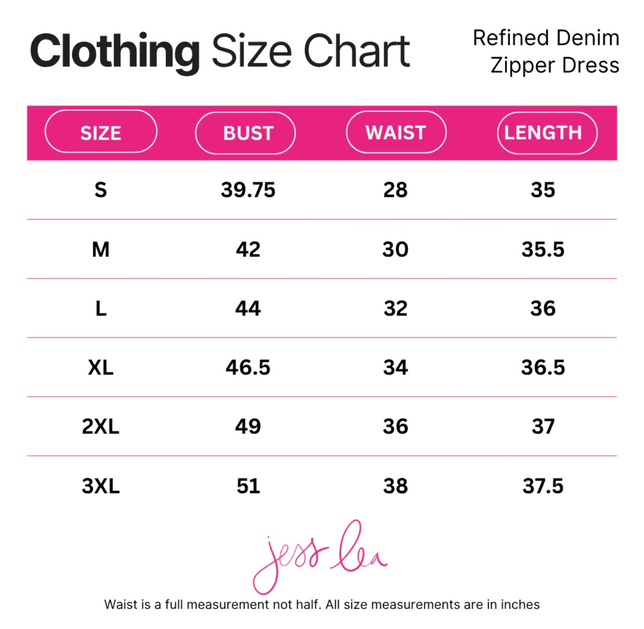 Refined Denim Zipper Dress