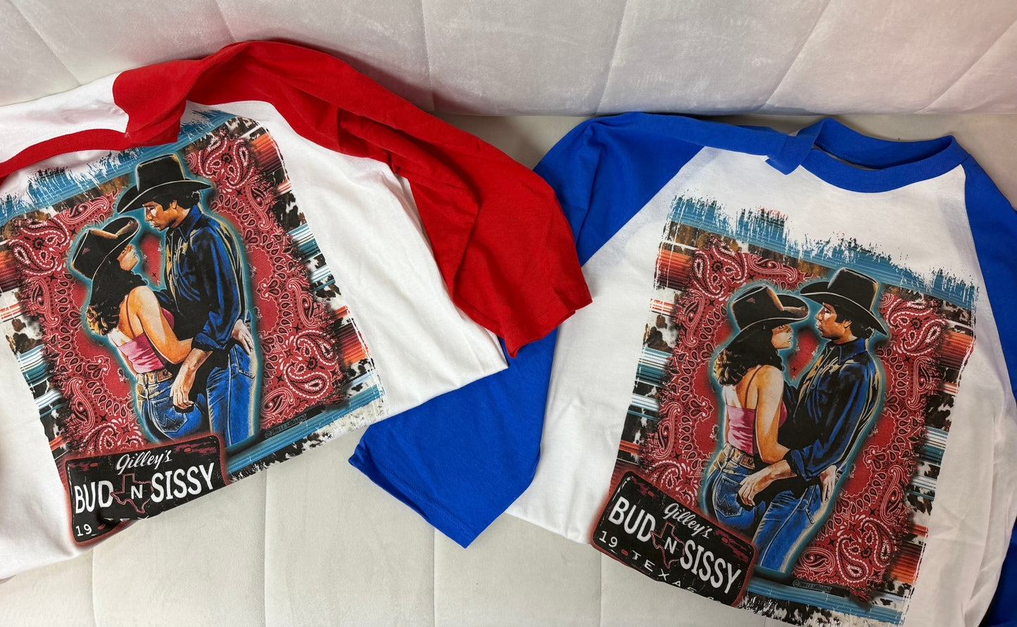 Bud and Sissy Raglan Tee