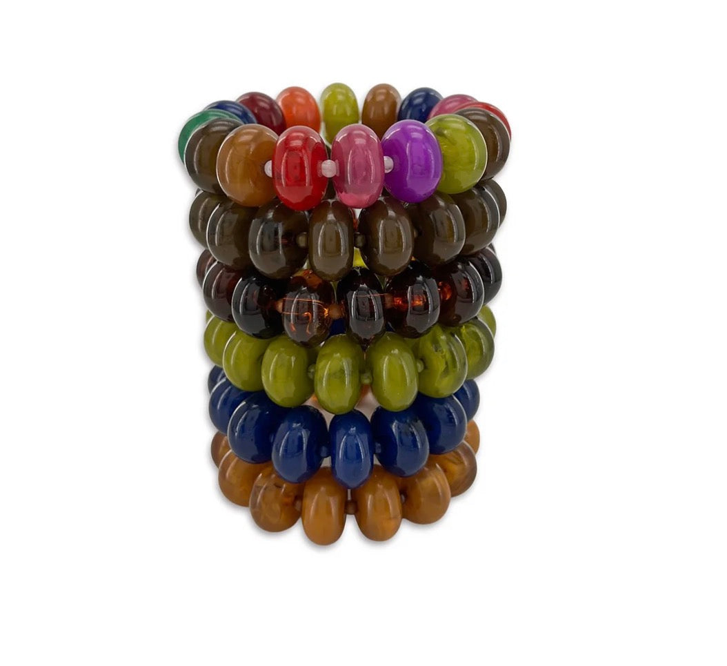 Vivid Gems Chunky Bracelet