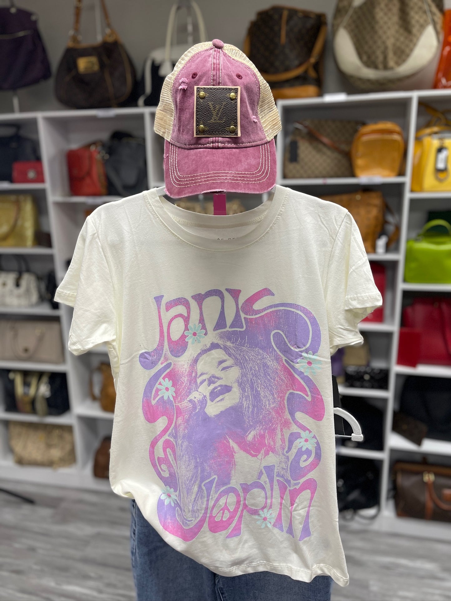 Janis Joplin oversized tee Prince Peter