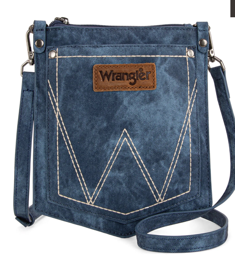 New Wrangler stitch water repellent crossbody