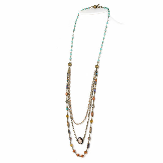 Justina Necklace 4 way necklace
