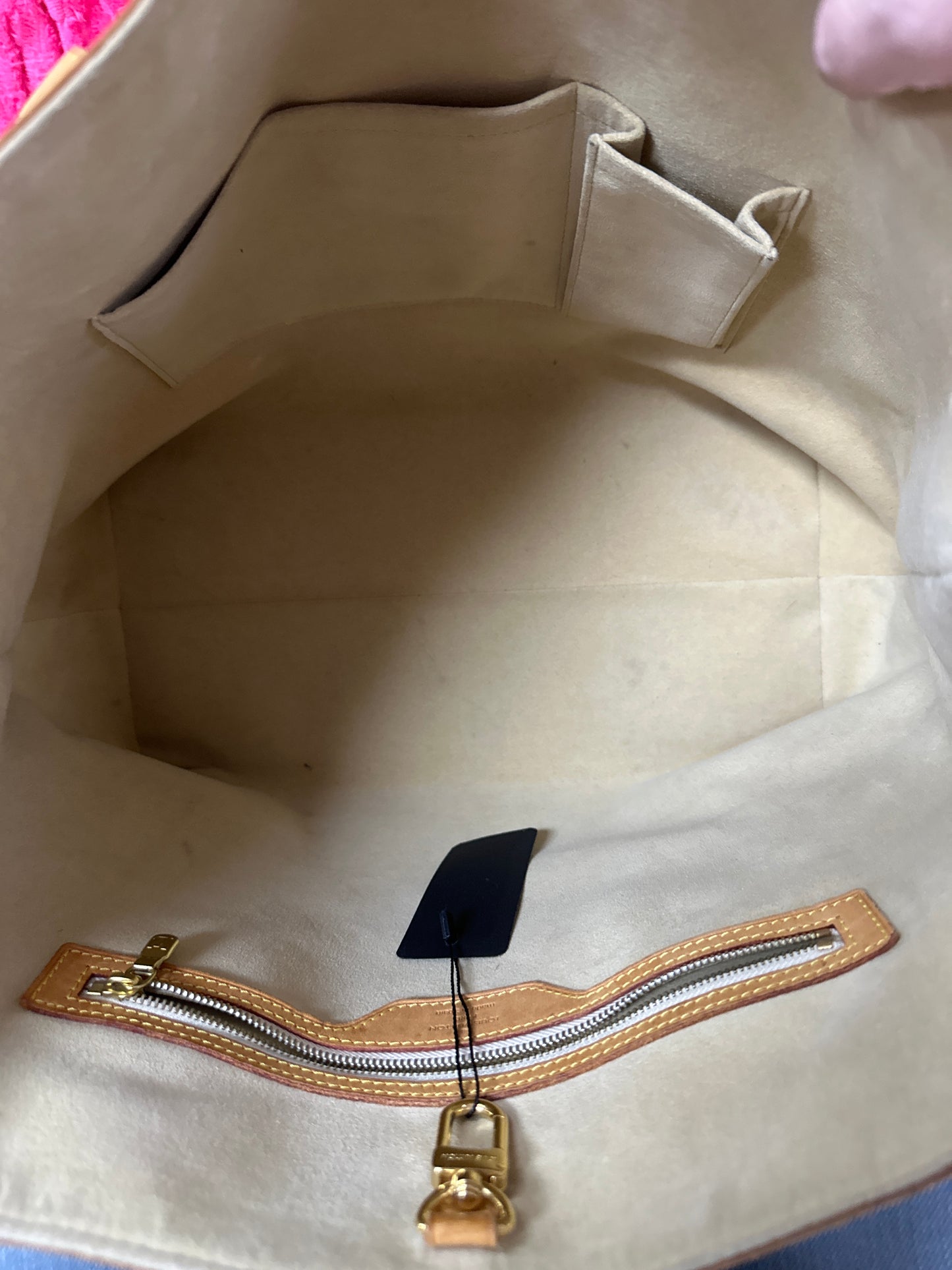 LV Damier Azur Hampstead MM preloved #146