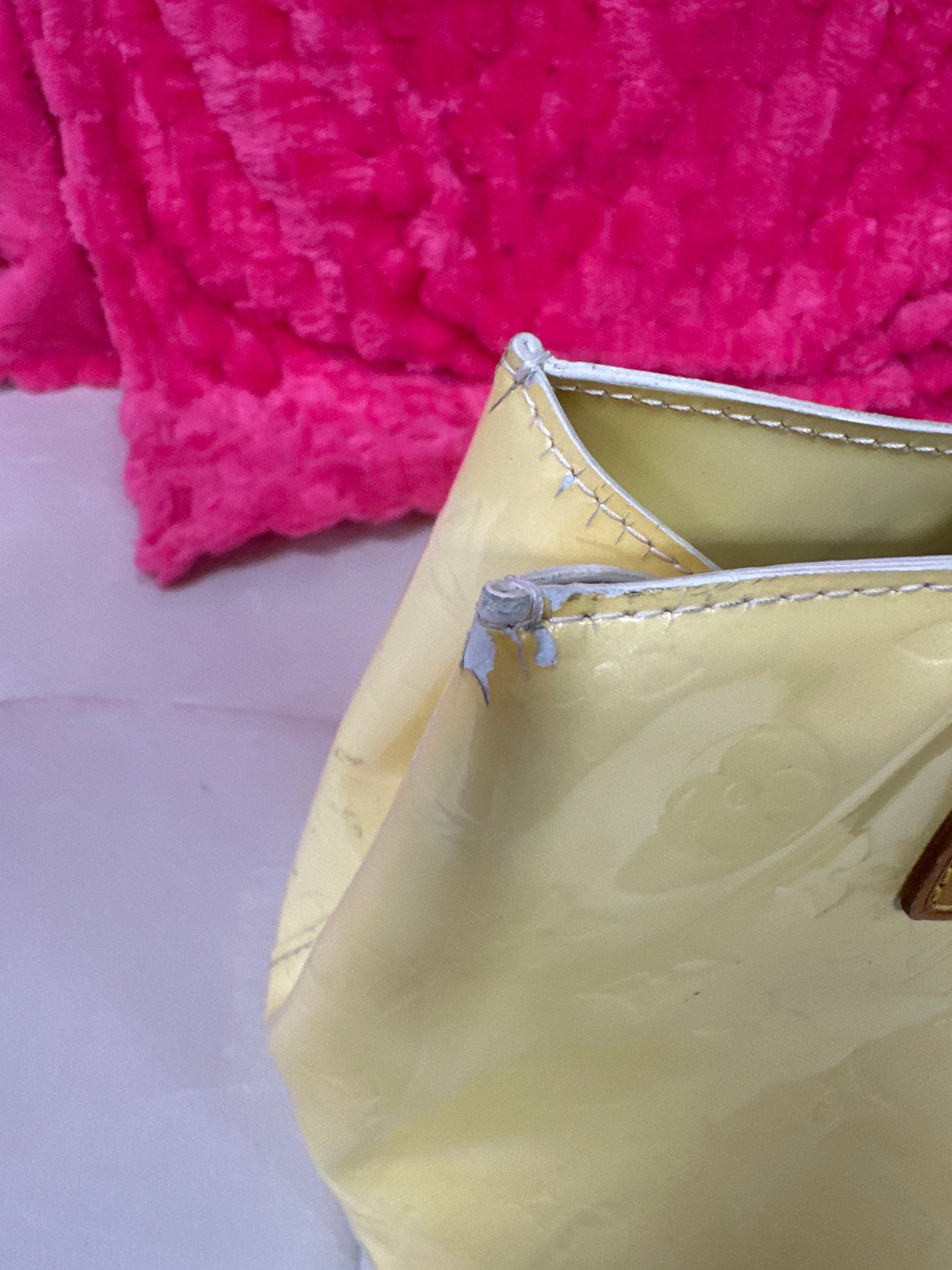 LV Vernis Reade PM Preloved #139 peeling