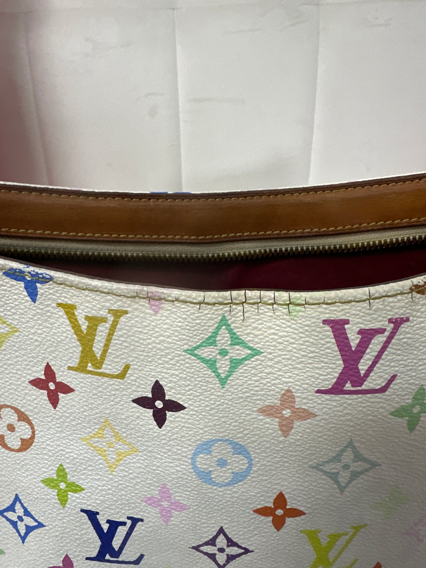 LV Muit colored crossbody pre-loved #136