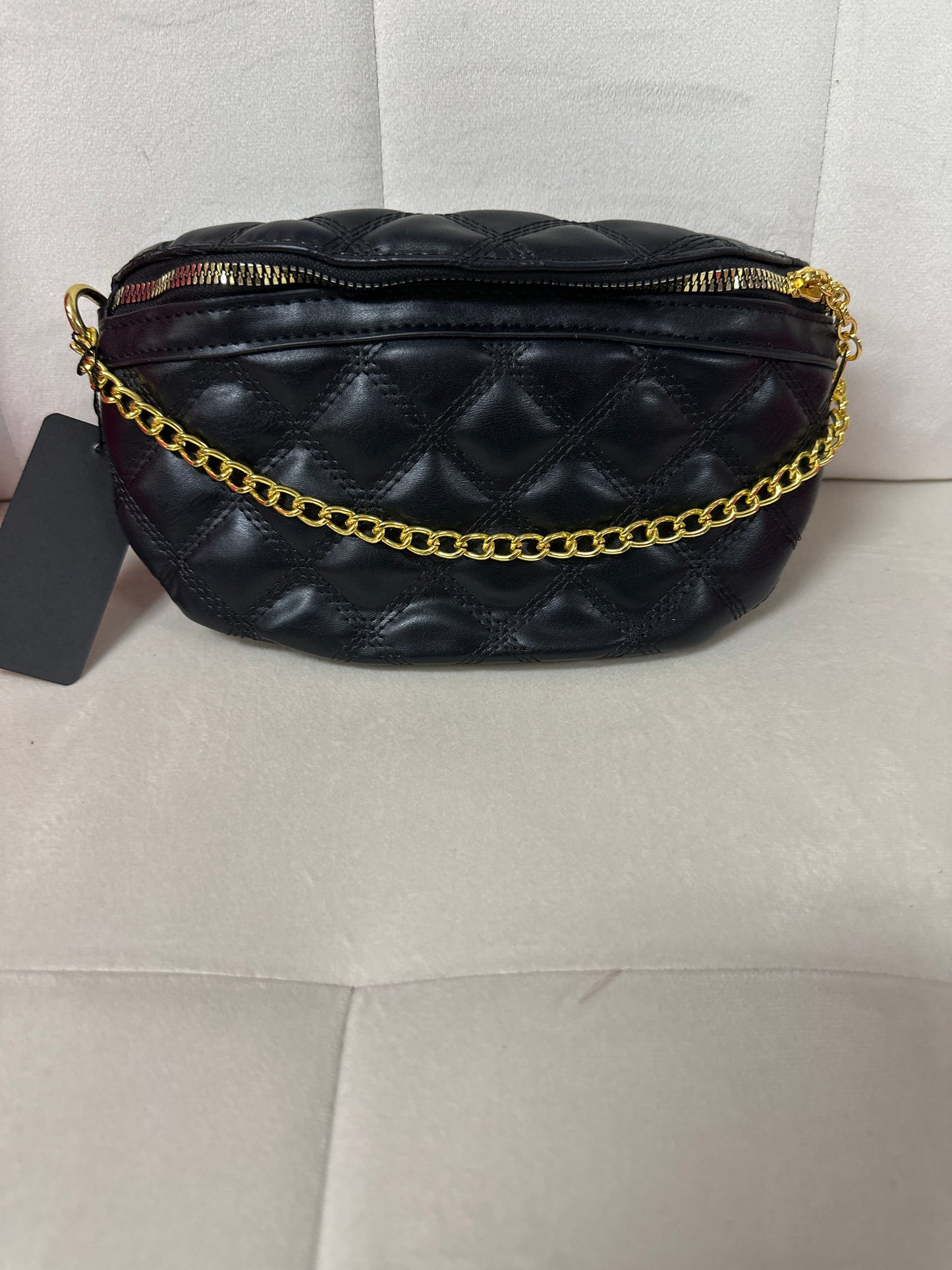 Quilted Vegan Leather Bumbag Zenana