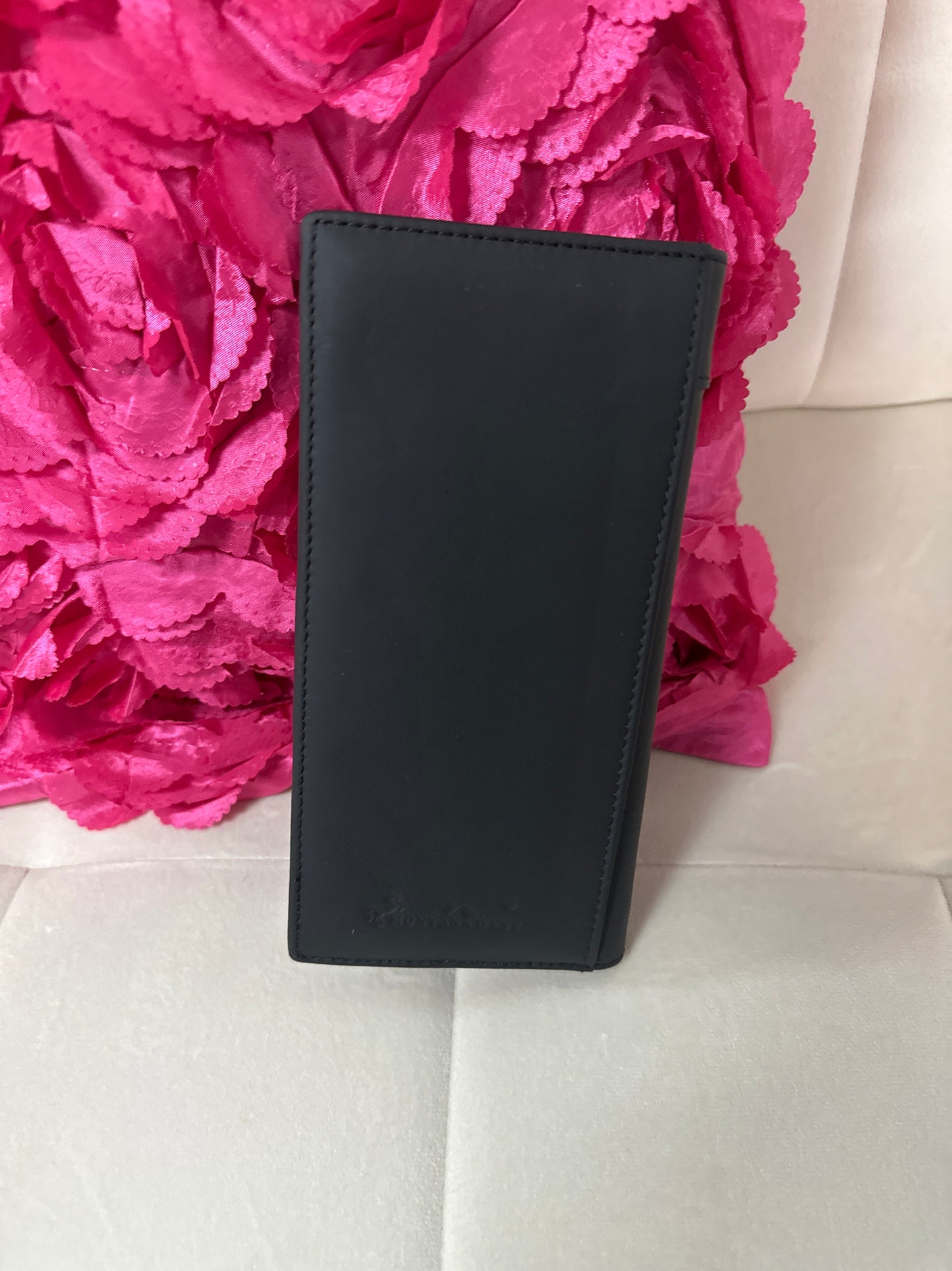 Genuine leather with hair on leather wallet