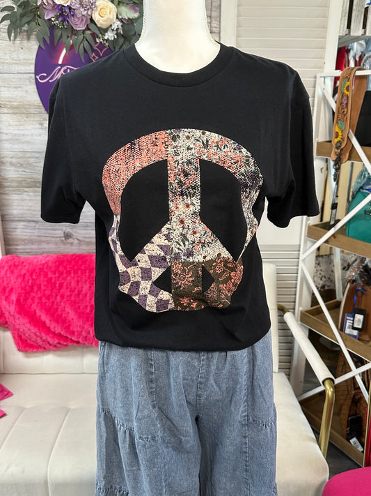 Boho Peace Vintage Graphic Tee