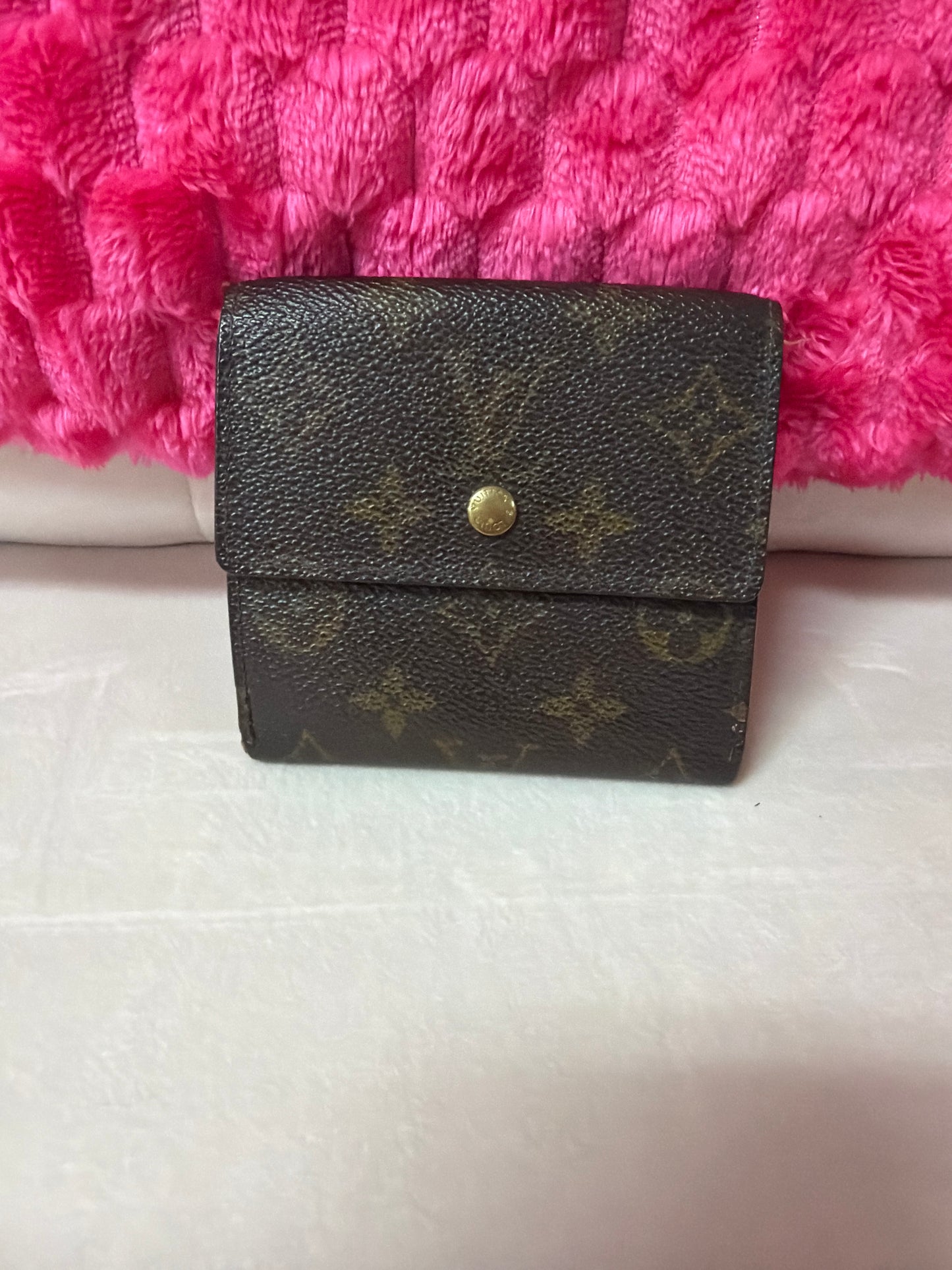 pre loved LV Elise compact wallet 228