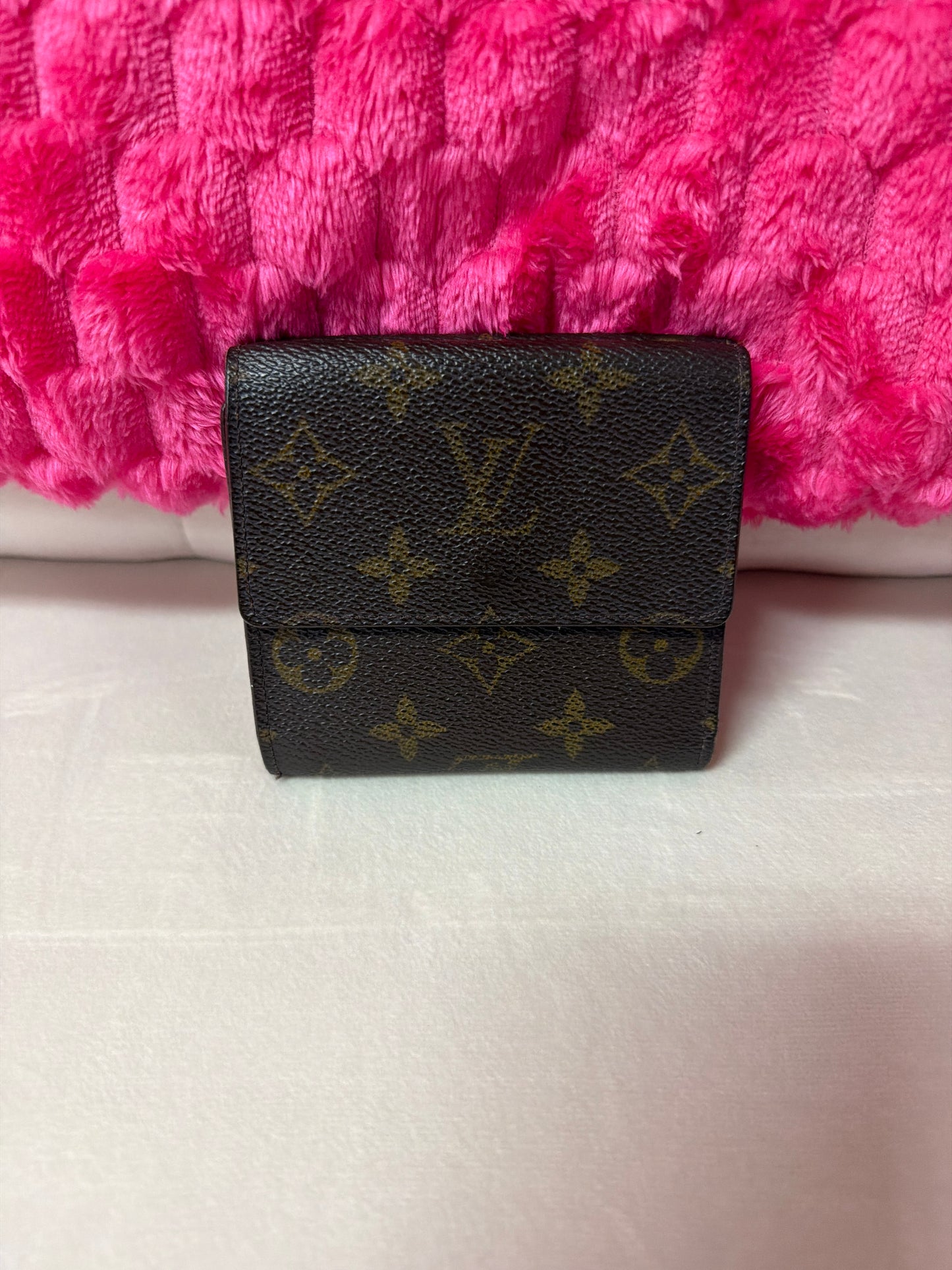 pre loved LV Elise compact wallet 228
