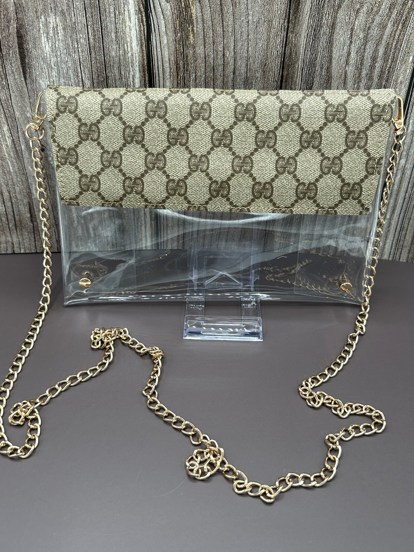 Upcylced stadium bag small GG