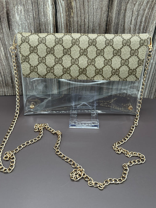 Upcylced stadium bag small GG