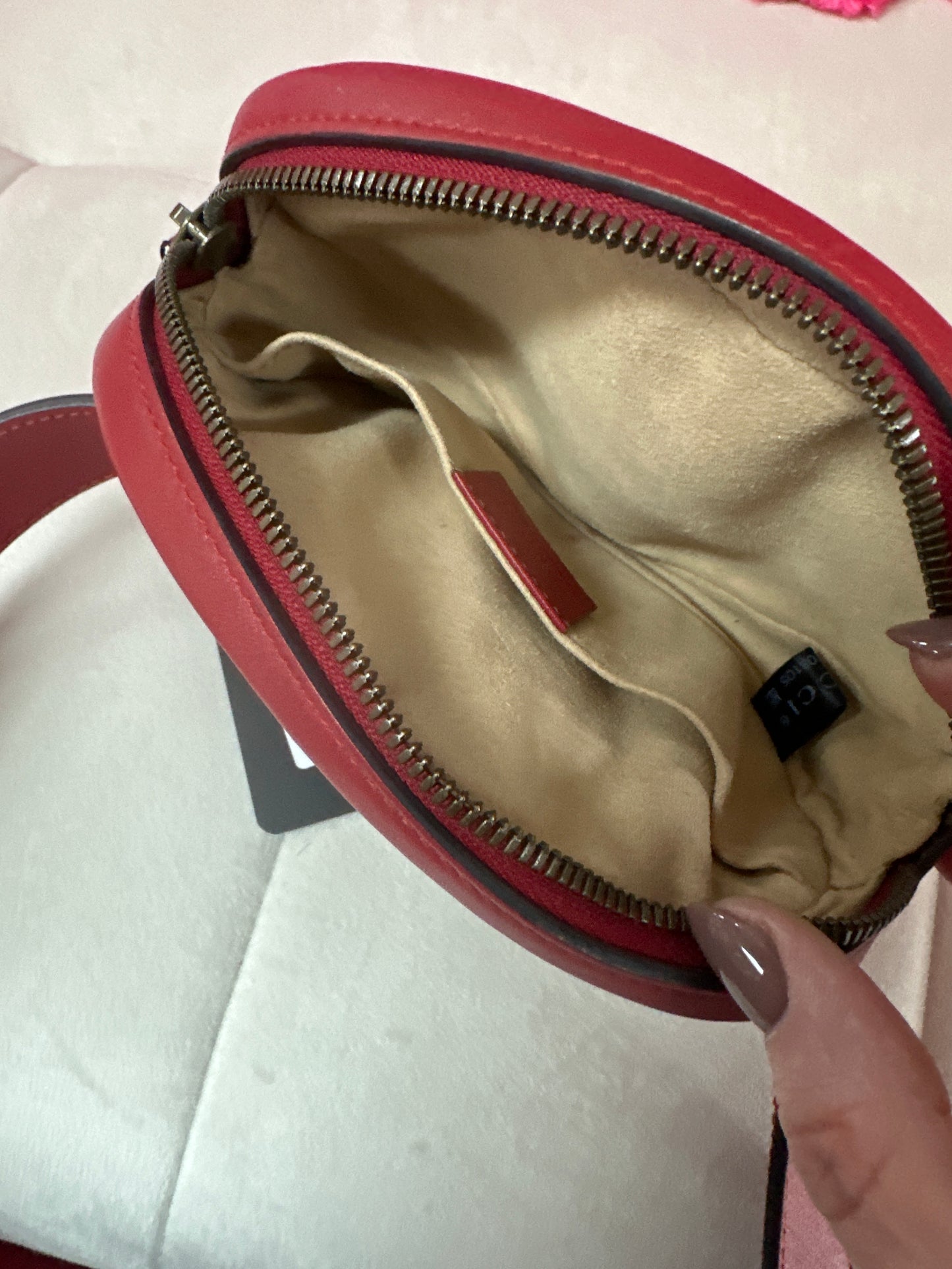 pre loved Gucci Red bum bag #49