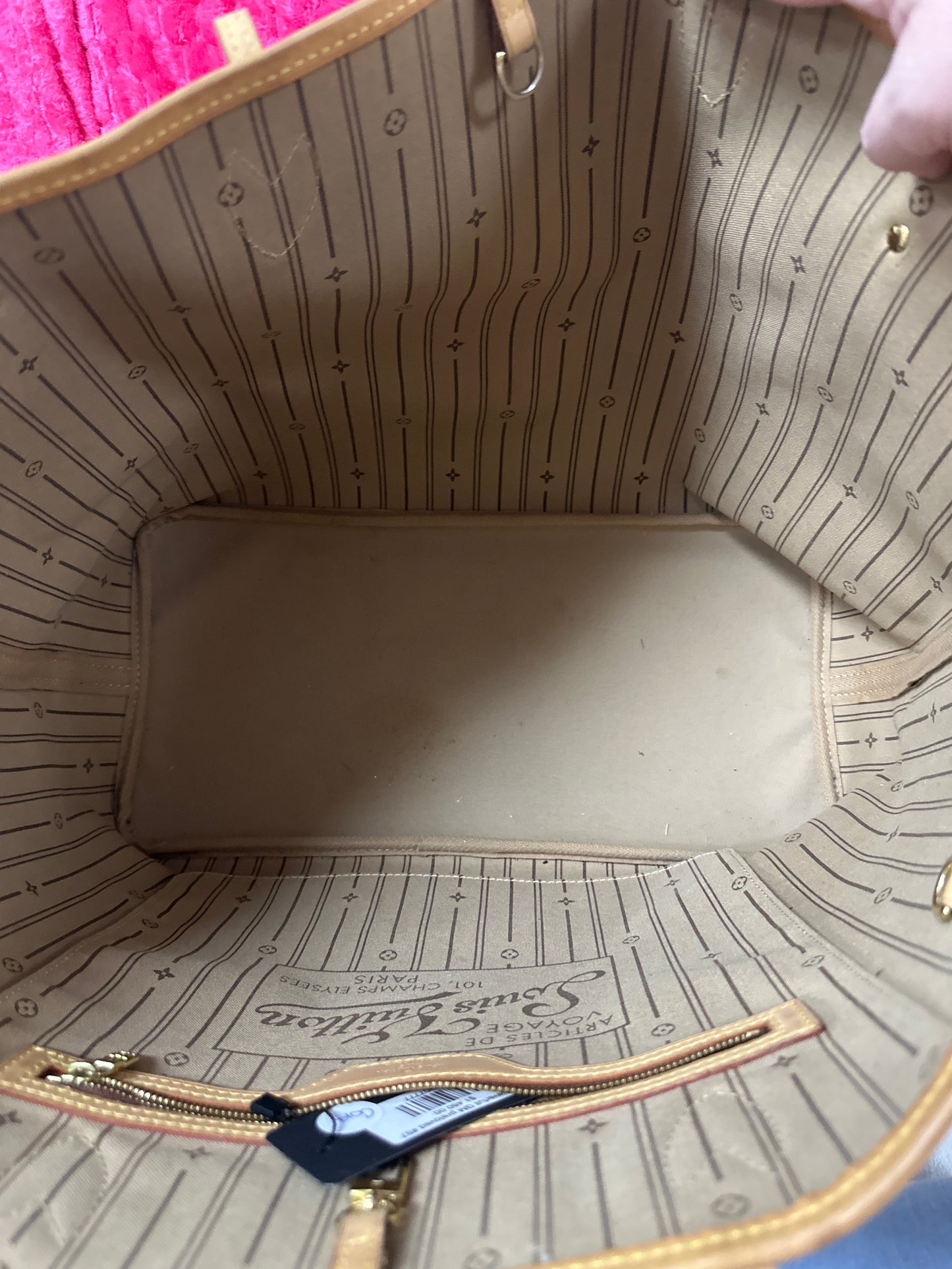 LV Neverfull GM preloved #134