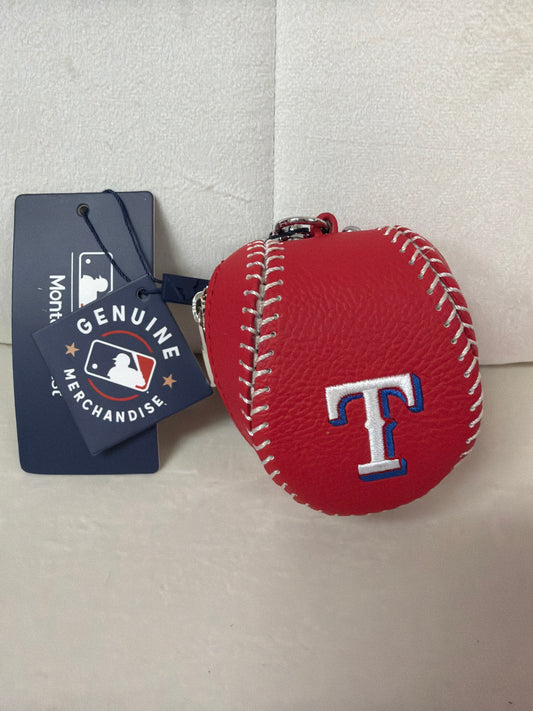 Montana West MLB Texas ranger keychain pouch