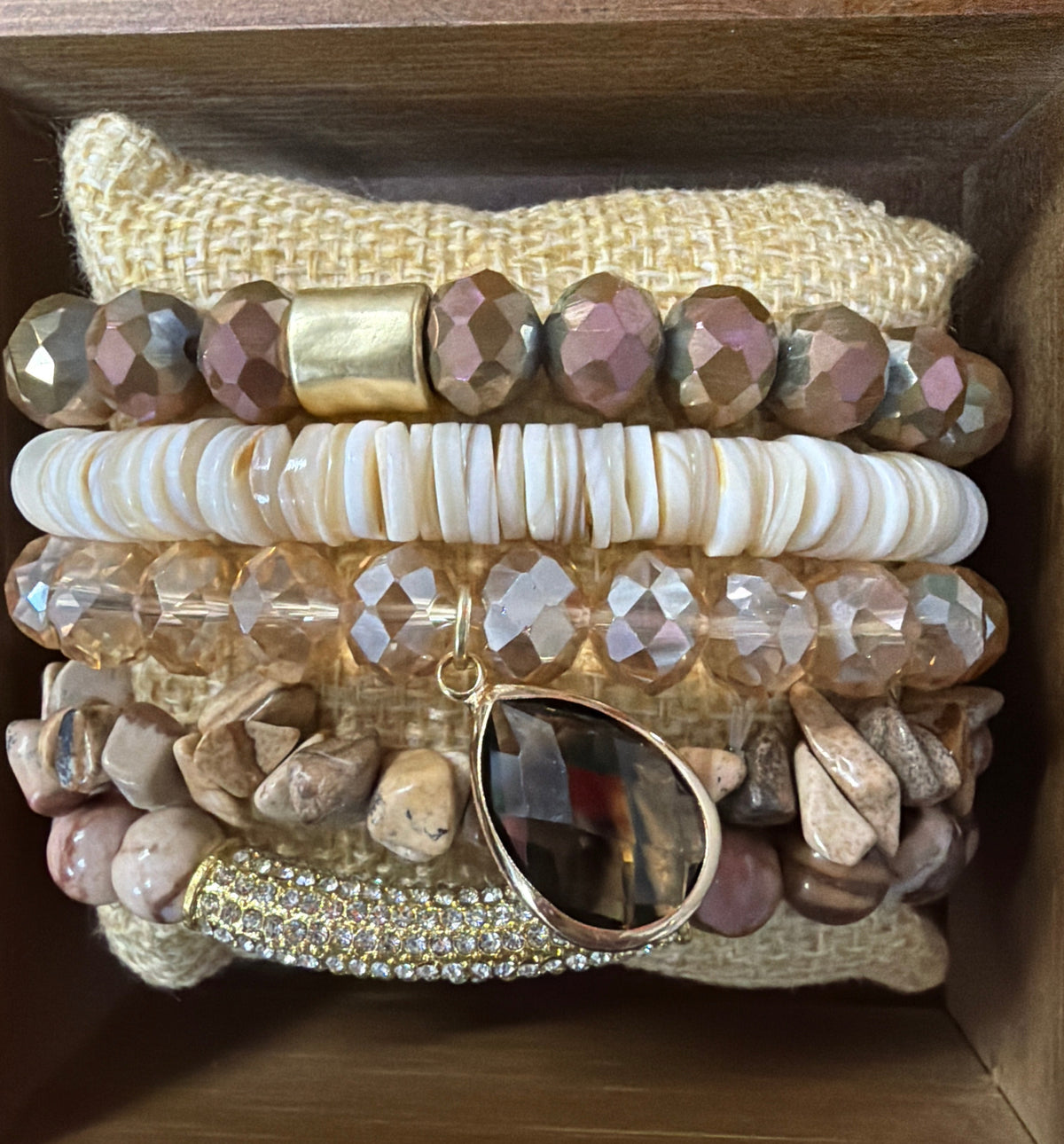 Firenza Bracelet set 5 strand set