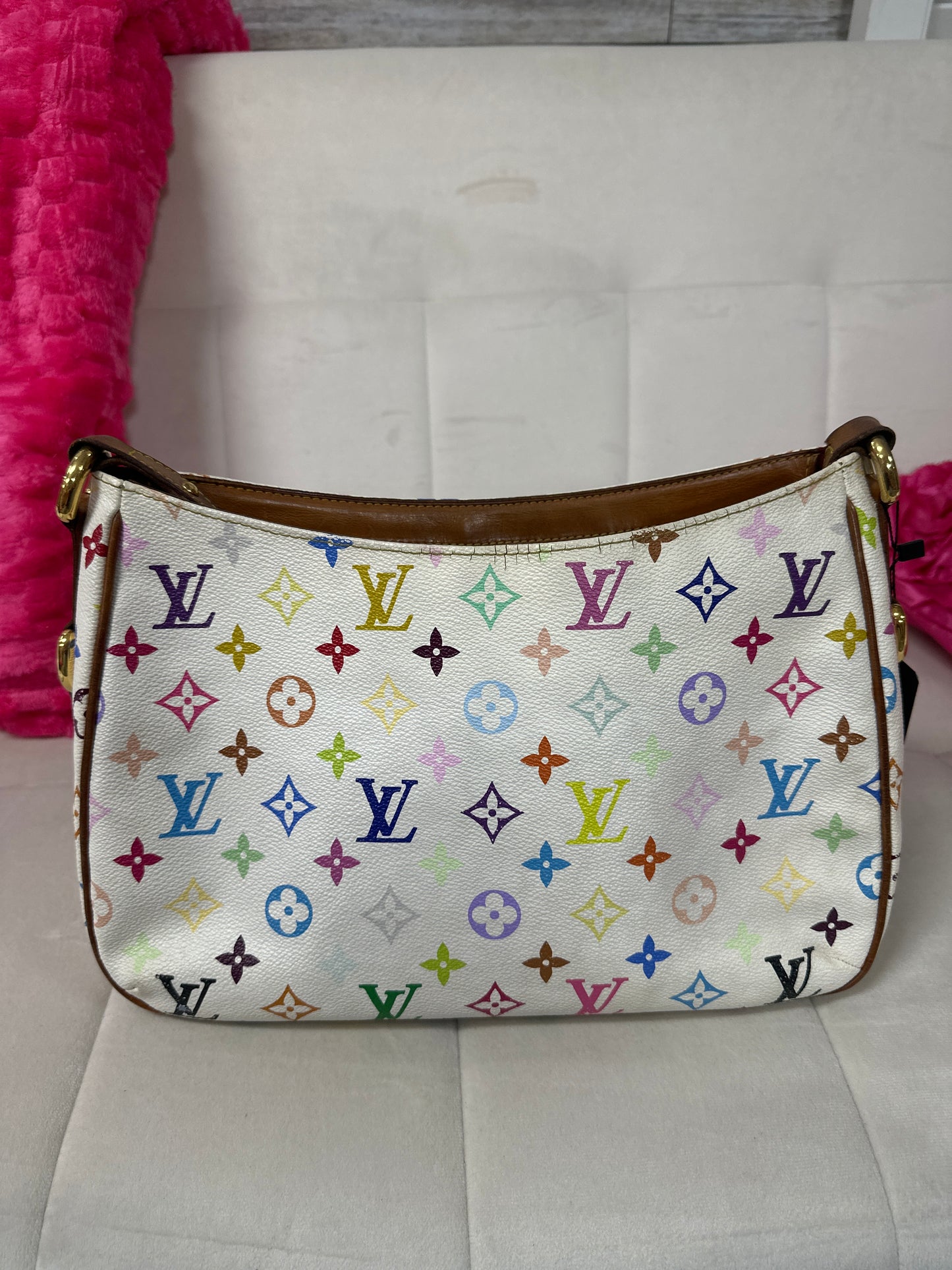 LV Muit colored crossbody pre-loved #136