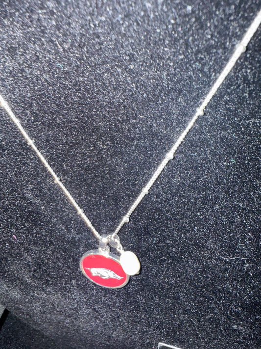 Razorback Diana Silver necklace