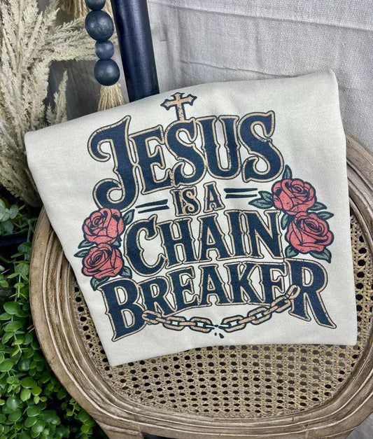 Jesus is a Chain Breaker (Gildan Tee)