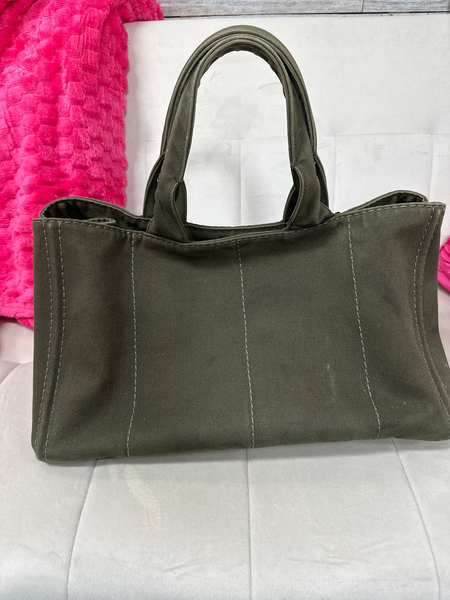 Pre-loved Prada Canapa Large Tote #172