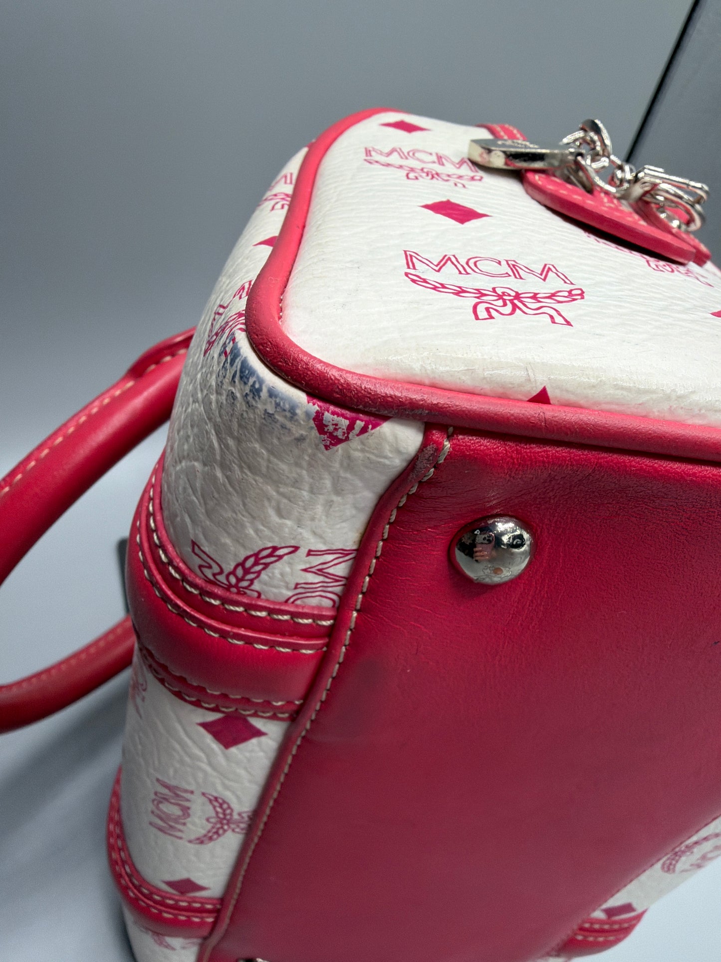 MCM pink Boston #86