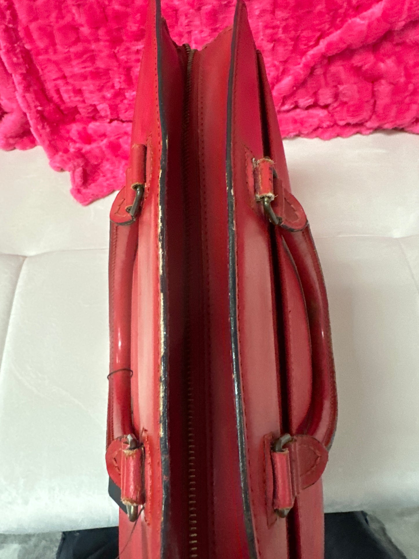 LV red rivera epi preloved #129
