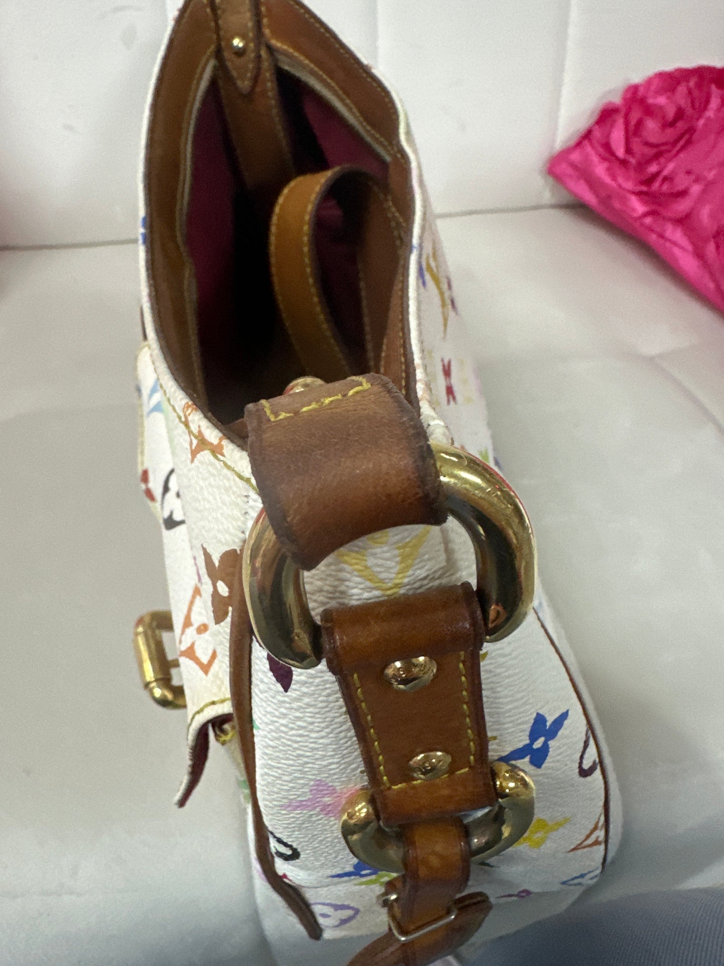 LV Muit colored crossbody pre-loved #136