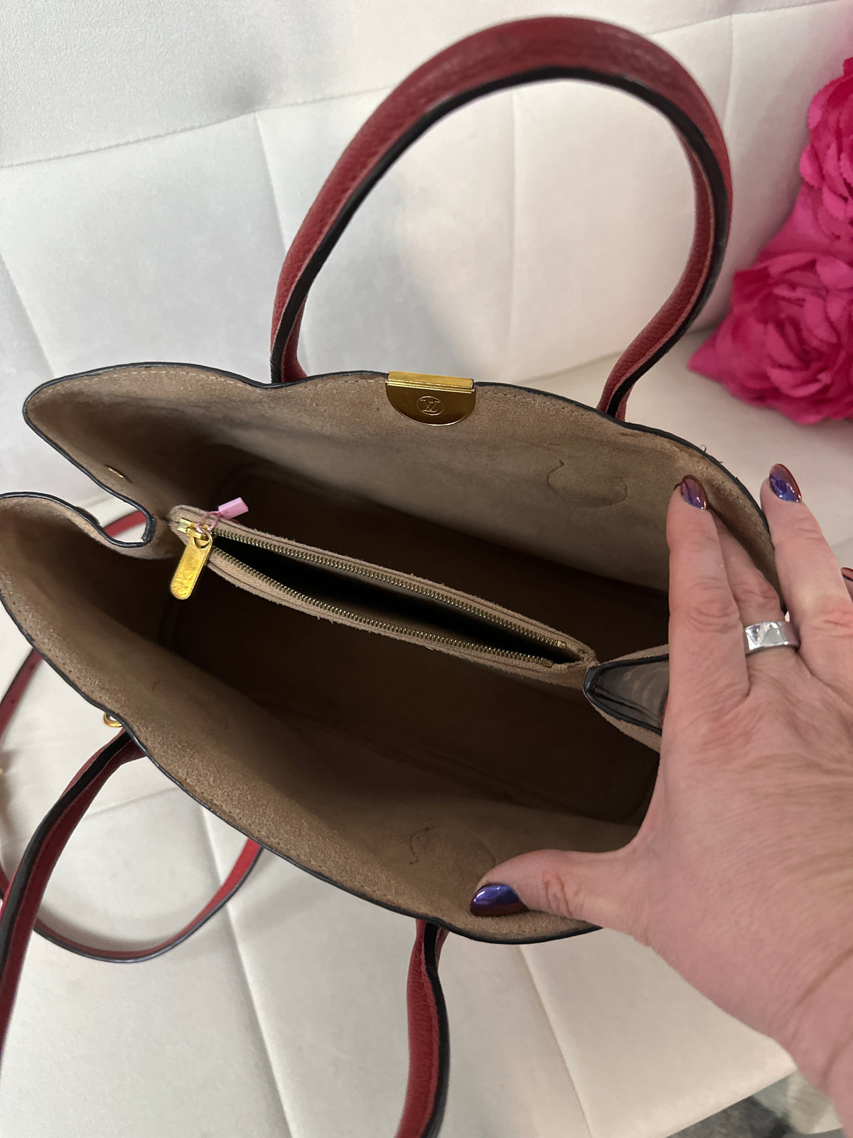 LV Flandrin tote with crossbody #02