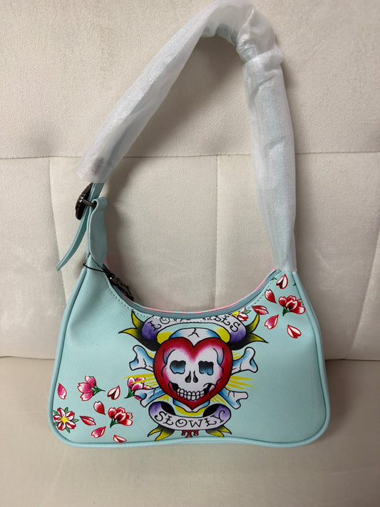Ed Hardy Limited edition shoulder bag MSRP 200.00 (1)