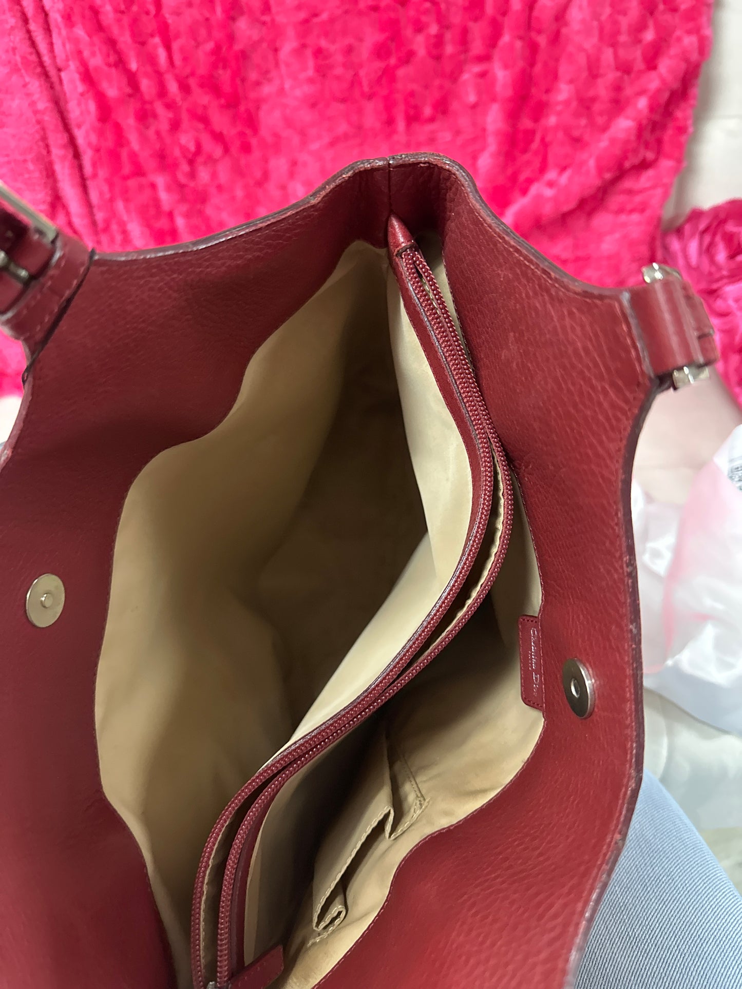 Pre loved Christian dior vintage w red #57