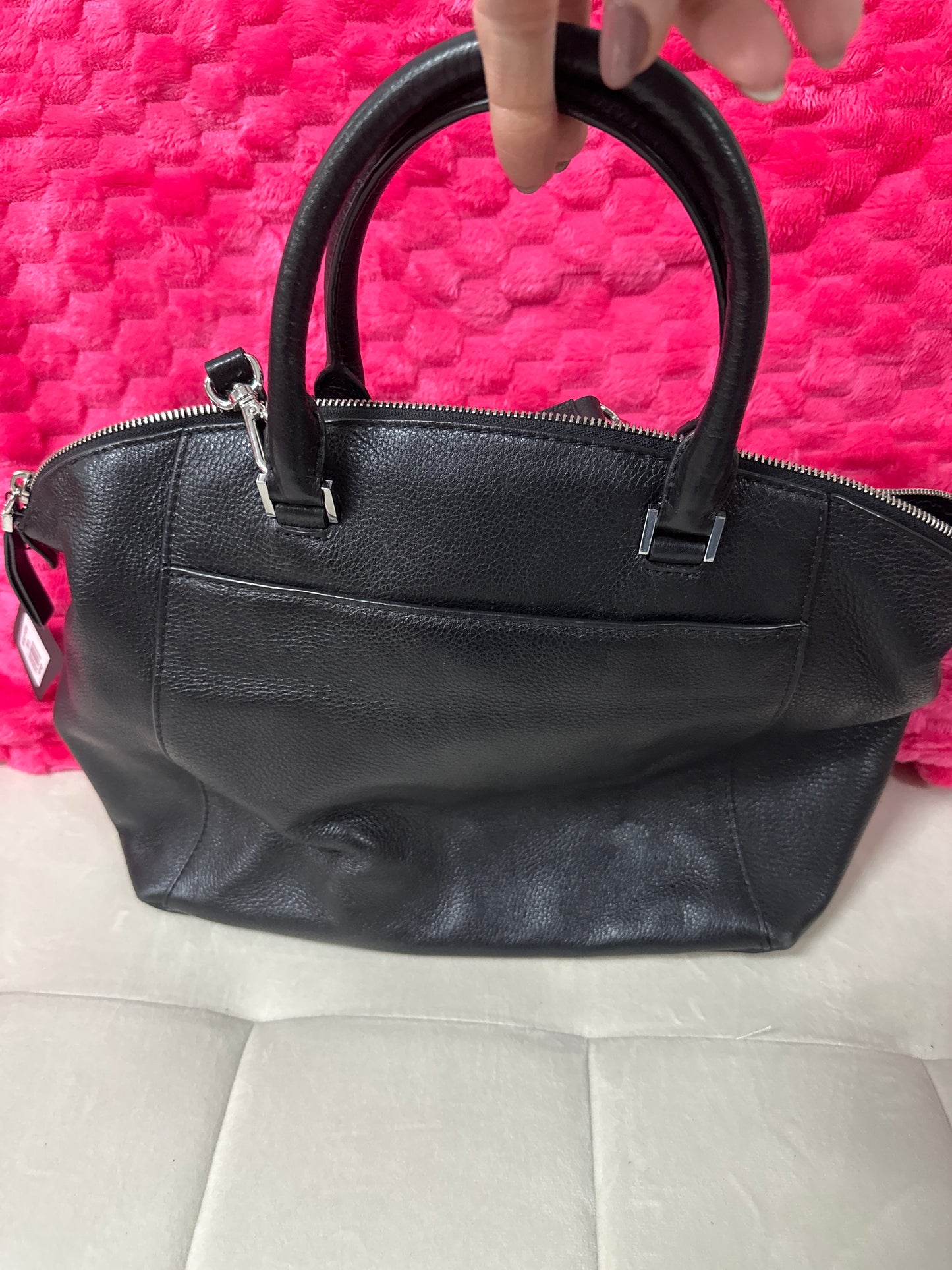 MK black with silver hardware preloved #23