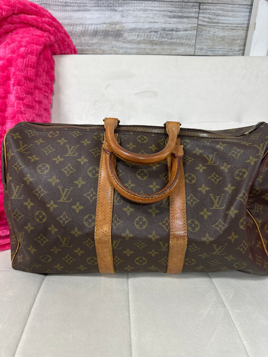 Pre-Loved LV Monogram Keepall 45 #204