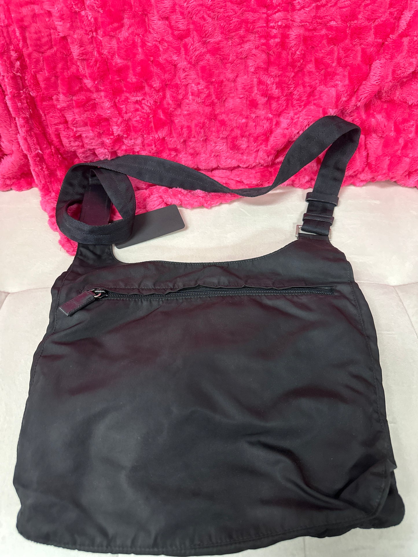 Prada black nylon crossbody #71