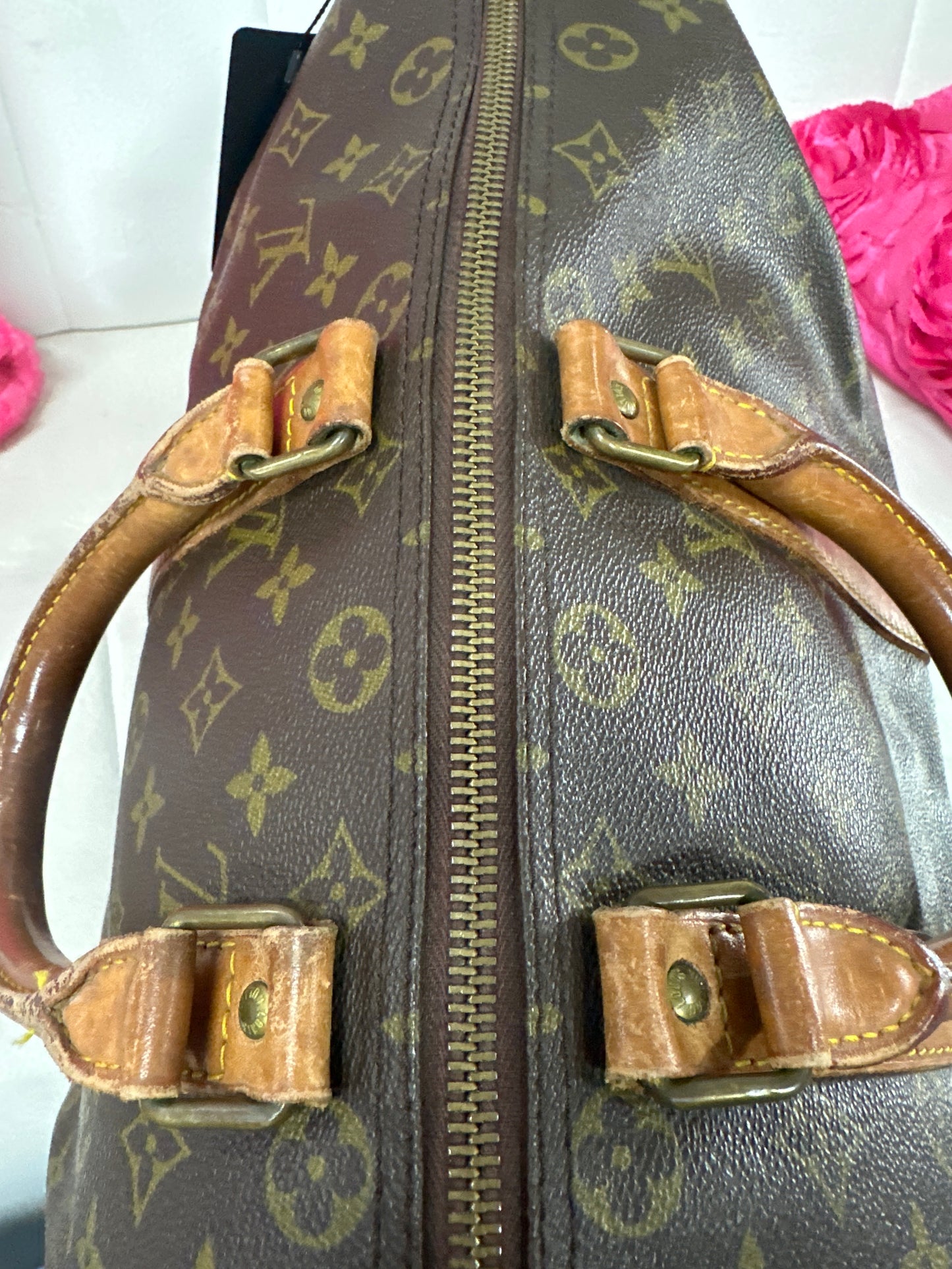 Pre-Loved LV Monogram Keepall 45 #204