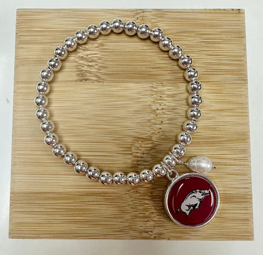 Razorback bracelet silver
