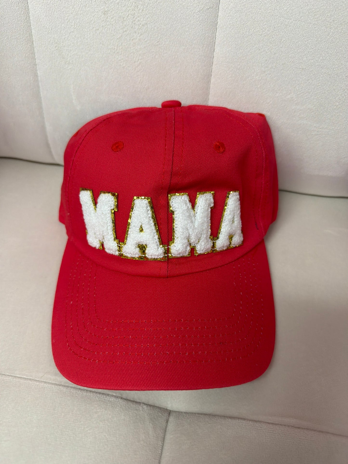 Mama Chenille patch ball cap
