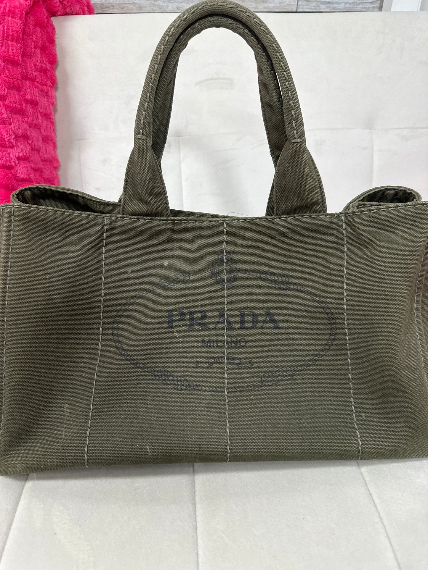 Pre-loved Prada Canapa Large Tote #172