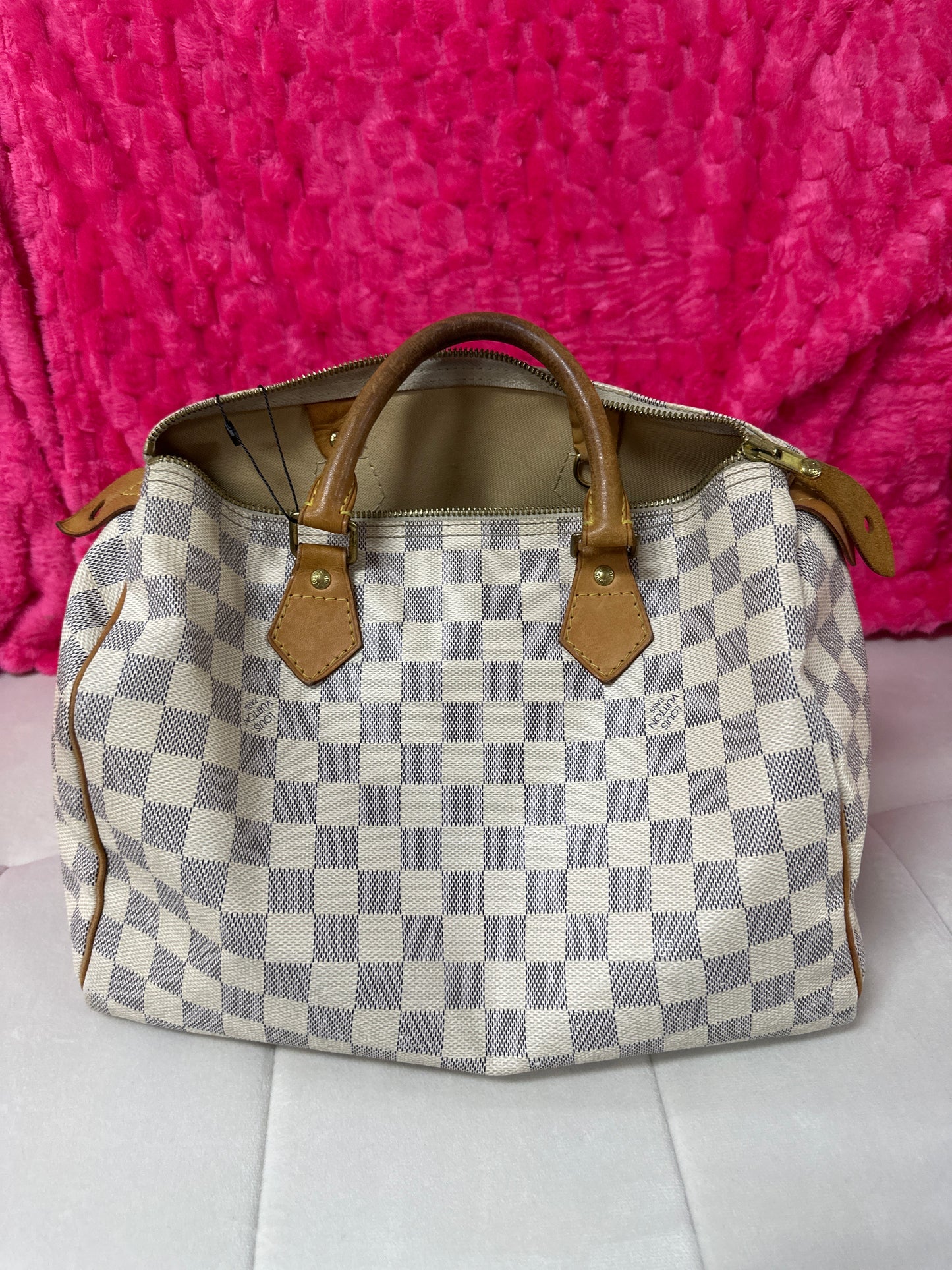 LV Speedy Damier Azur 30 preloved #123