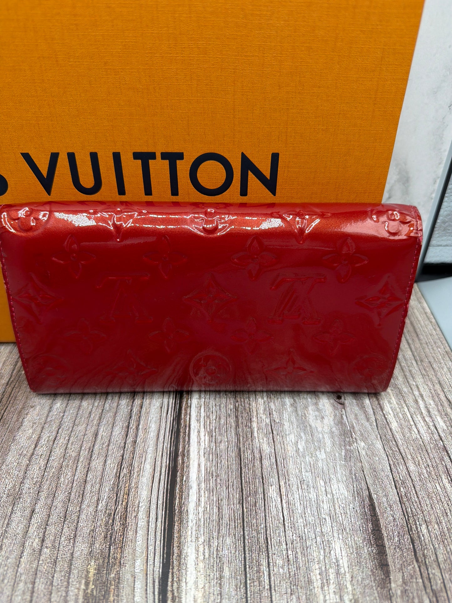 Pre-Loved LV Red Vernis #203